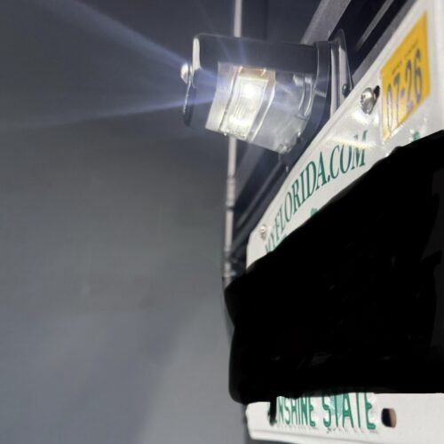 License Plate Holder w/ LED Tag Light